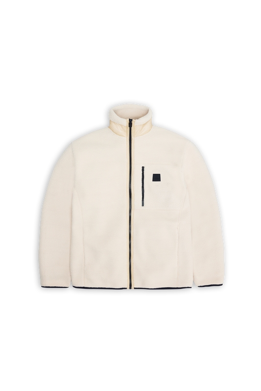 YERMO WHITE FLEECE JACKET T1