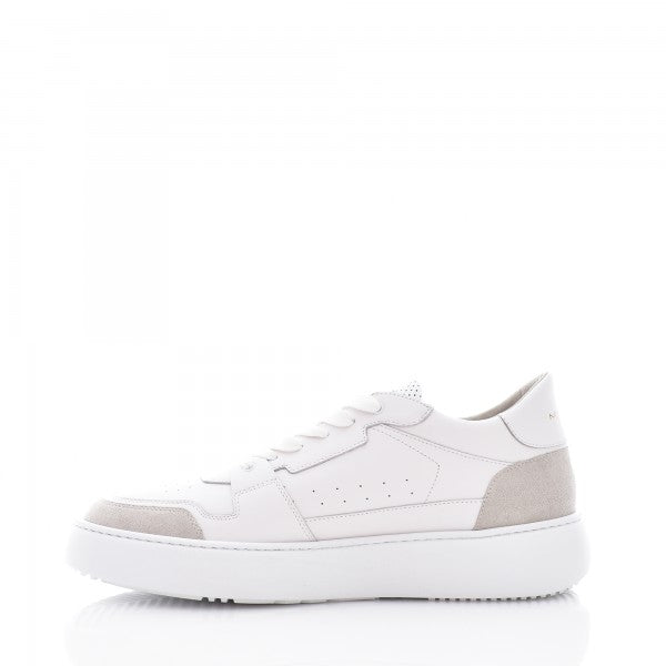 L.16 HARD OFF WHITE SNEAKERS