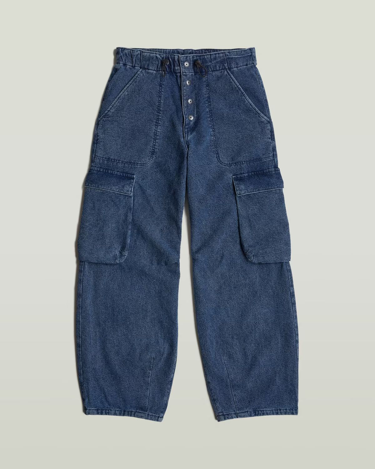 COCOON DENIM PANTS