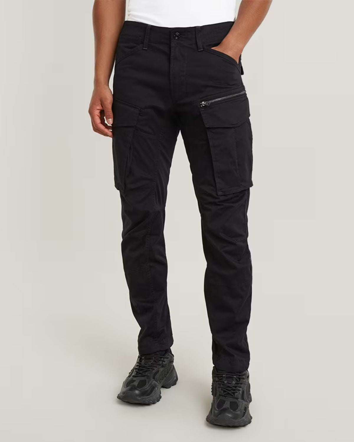 ROVIC ZIP 3D STRAIGHT TAPERED BLACK