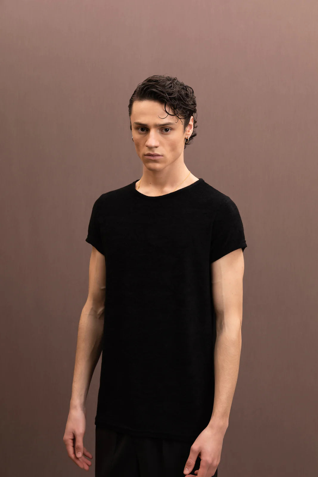 MENO BLACK T-SHIRT | DANTE MEN