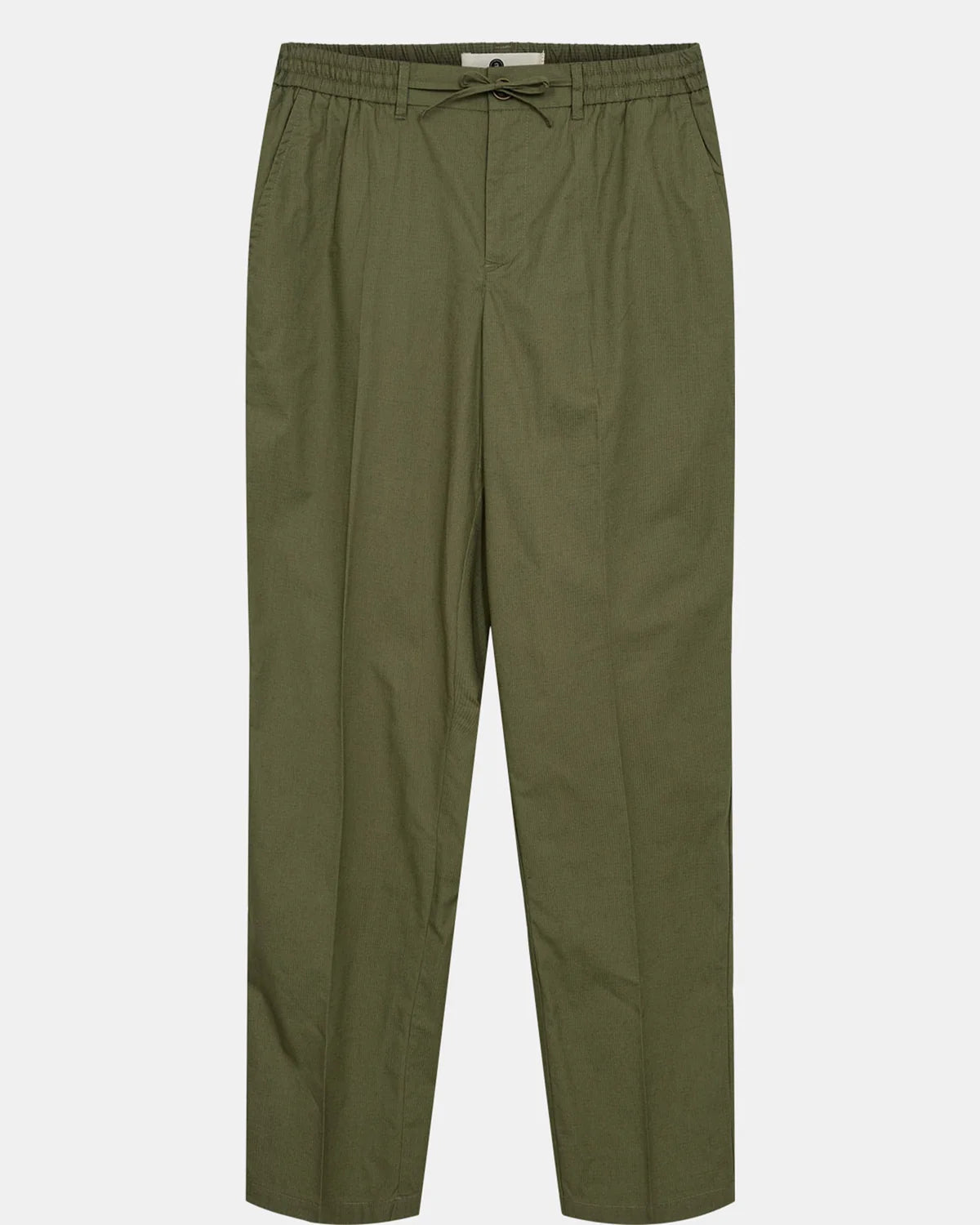 AKJAN COTTON PANTS - OLIVINE