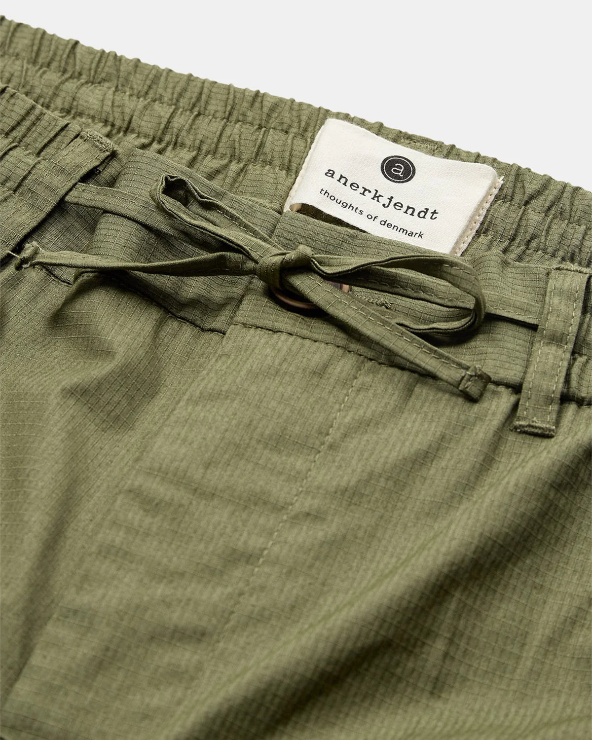 AKJAN COTTON PANTS - OLIVINE