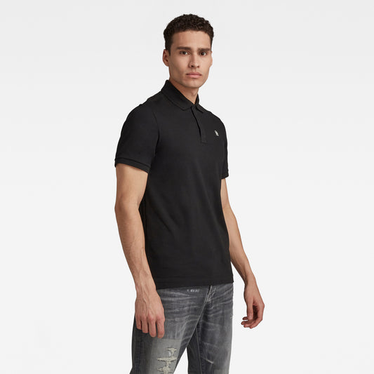 DUNDA SLIM POLO BLACK