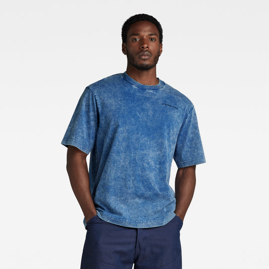 INDIGO BOXY T-SHIRT