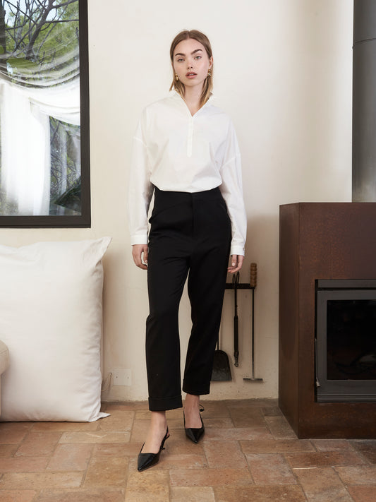 GIA TROUSERS BLACK