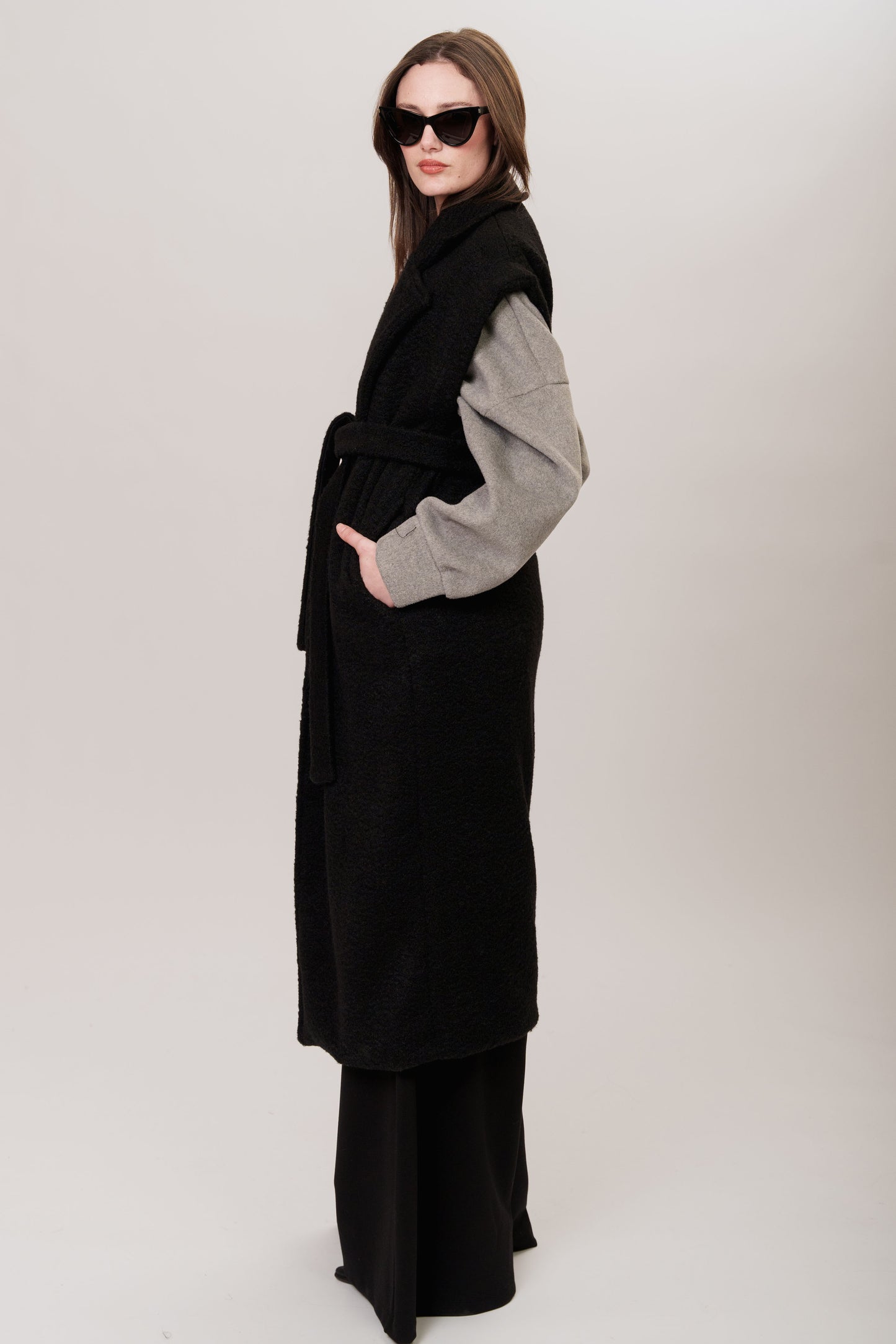 LUISAN COAT BLACK