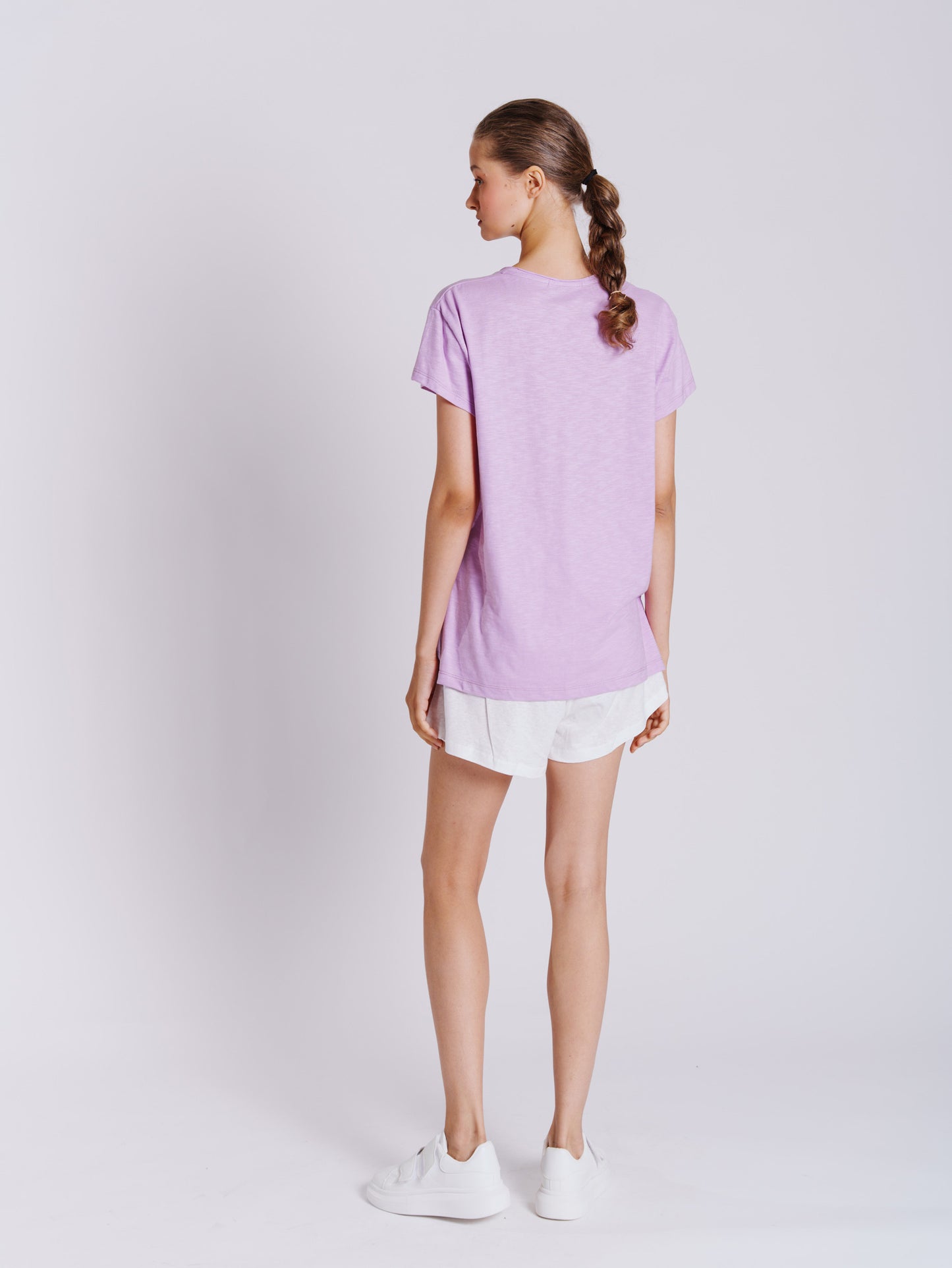 RINON V-NECK PURPLE