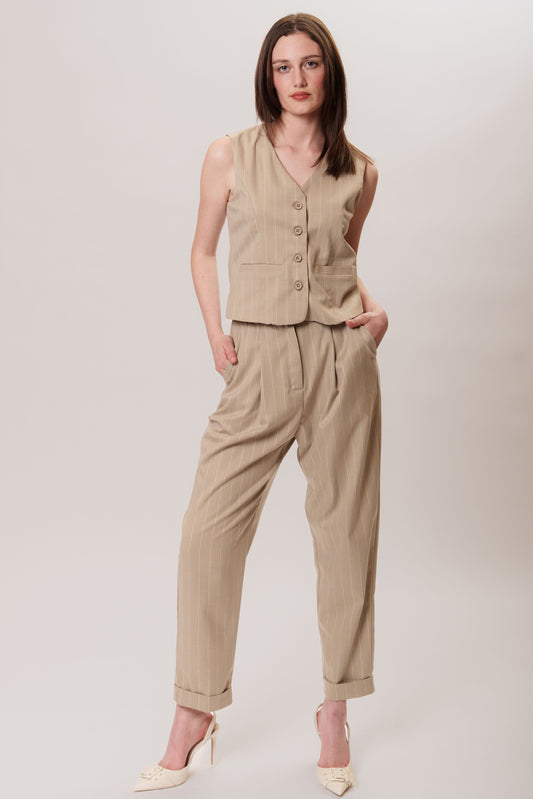 SET PANTS BEIGE