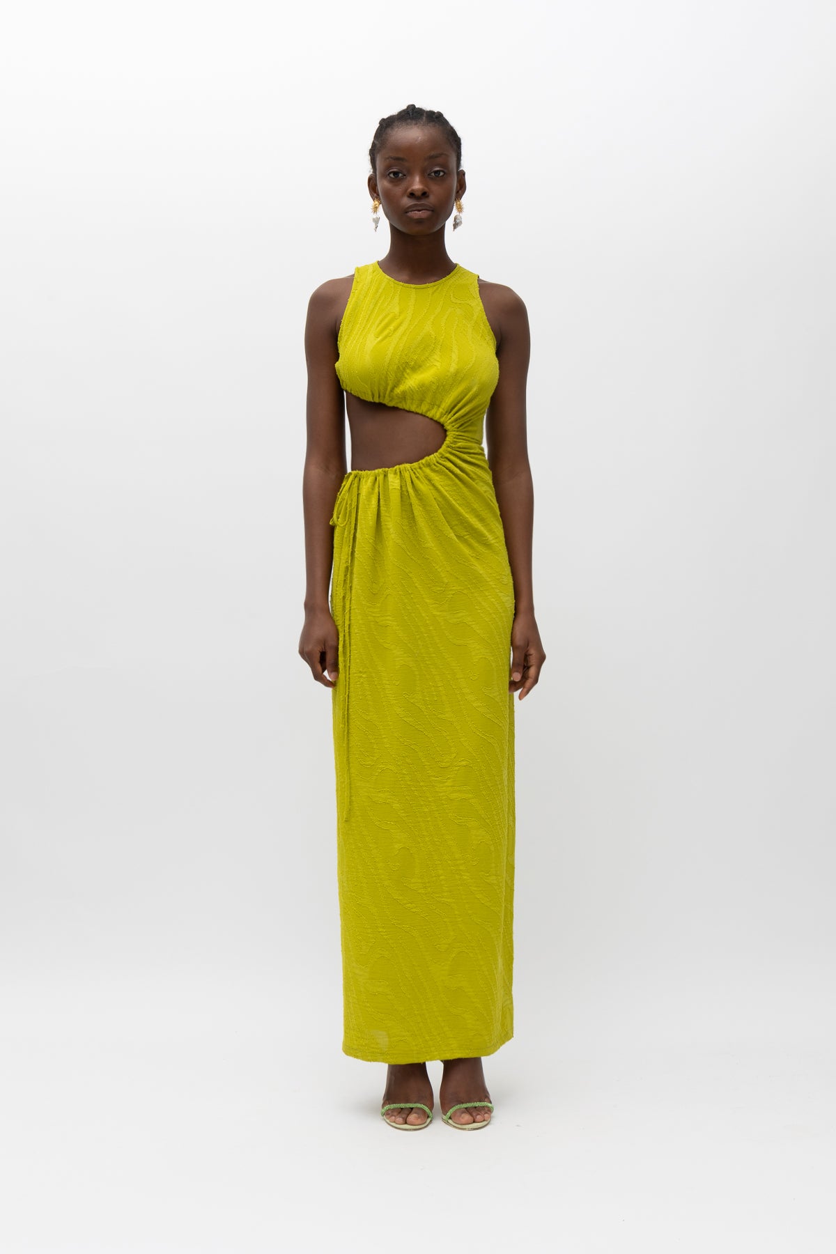 DESIERTO LIME DRESS