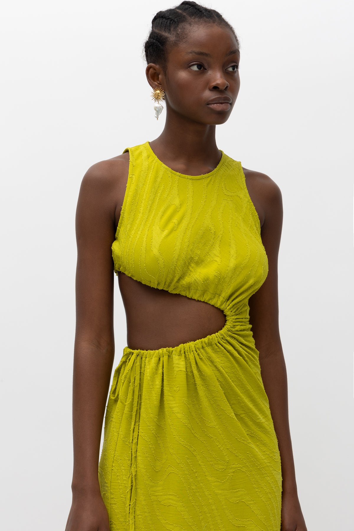 DESIERTO LIME DRESS