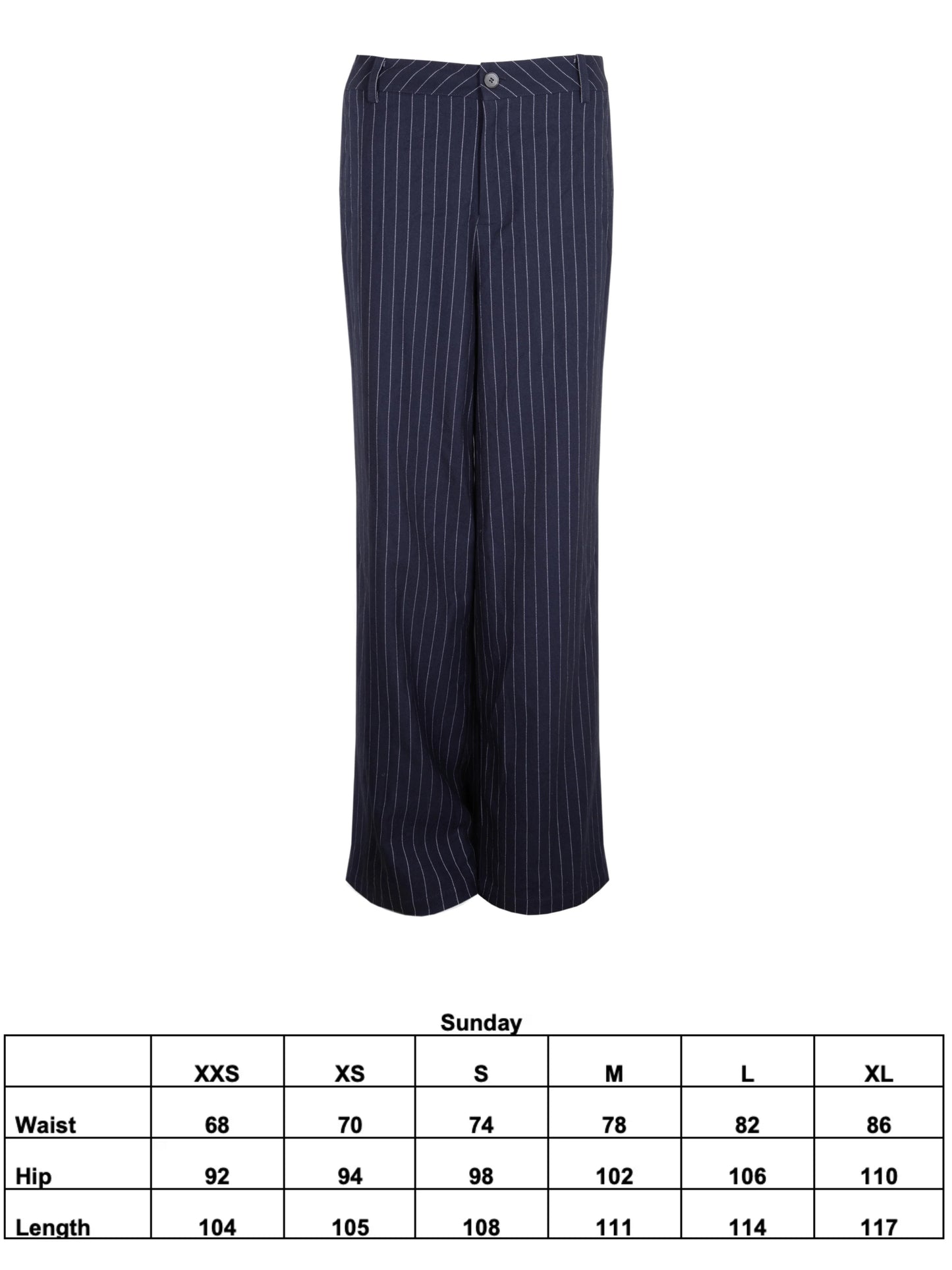 SUNDAY TROUSERS WITH STRIPES