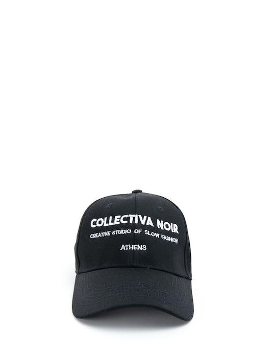 CN LOGO BLACK CAP | COLLECTIVA NOIR