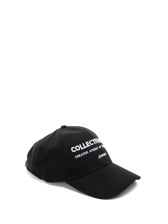 CN LOGO BLACK CAP | COLLECTIVA NOIR