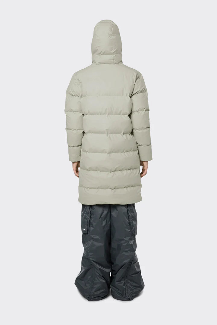 LONG PUFFER JACKET GREY