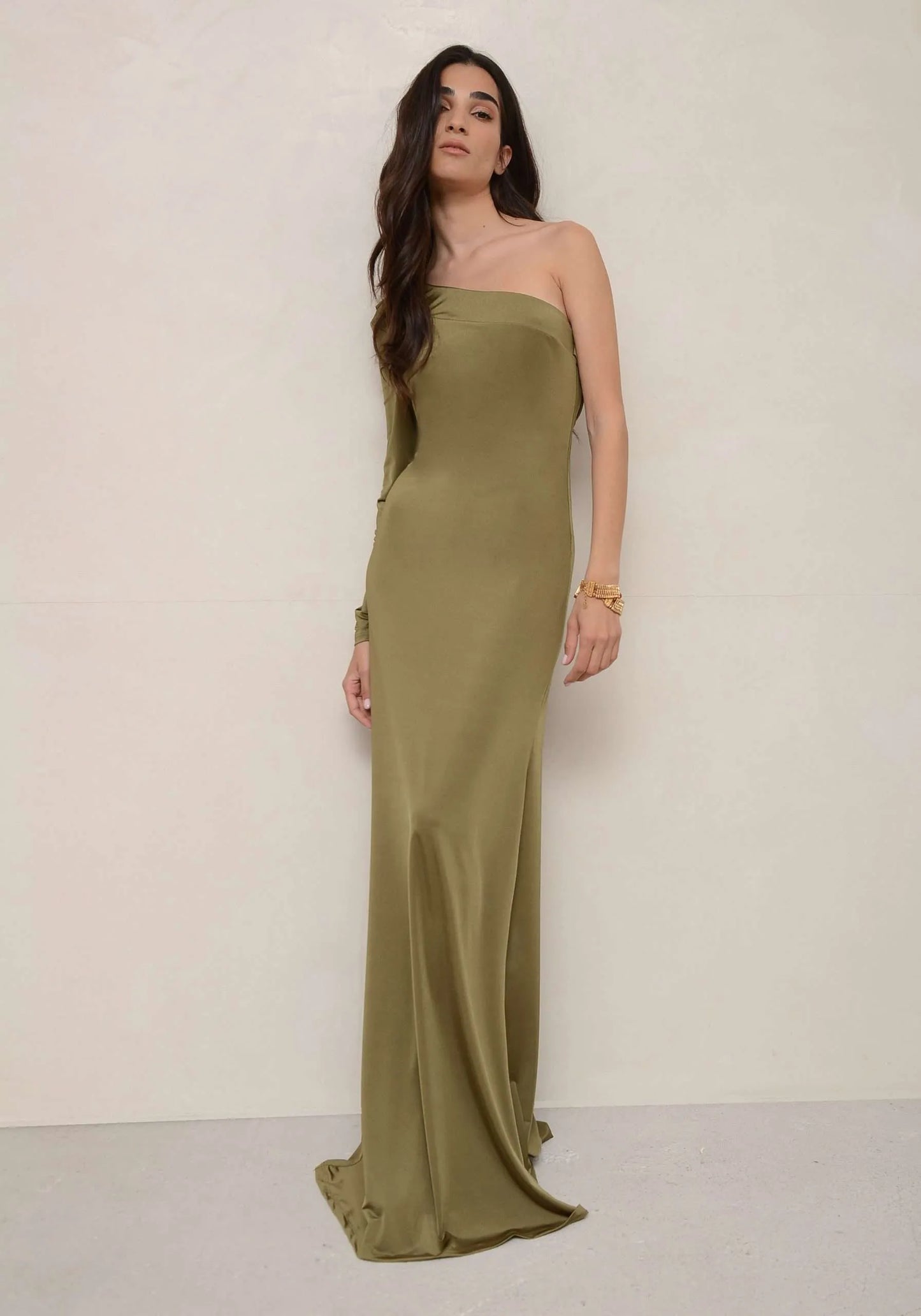 AVERYL OLIVE DRESS | NASH