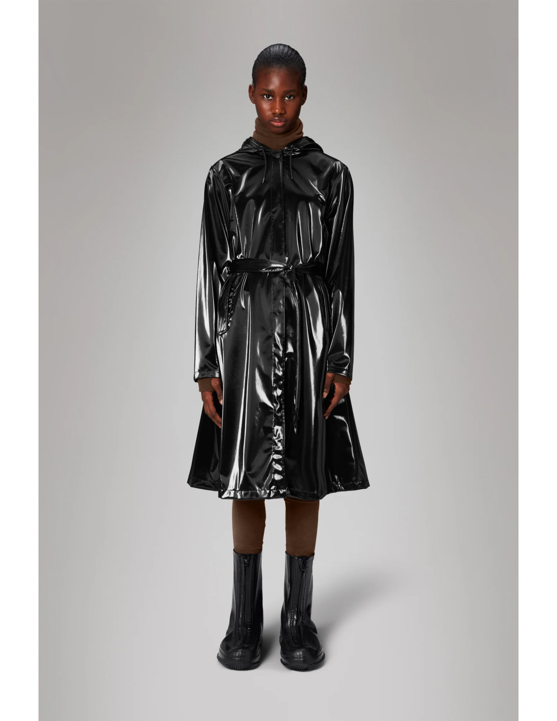 rains-a-line-longer-w-jacket-night-12040 A-LINE LONGER JACKET W3 | NIGHT - Image 1