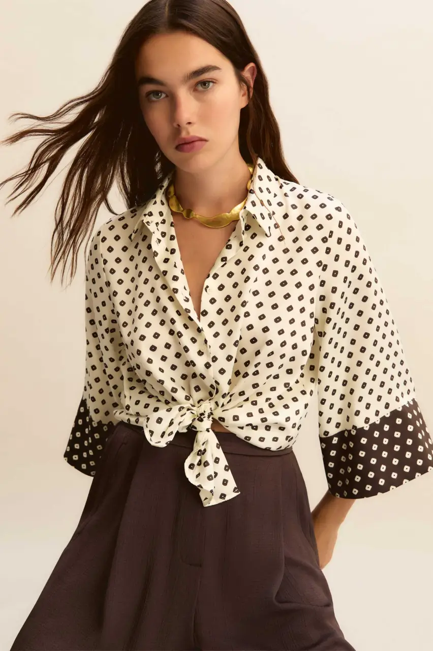 1 Emmsevero Printed Shirt-Emme Marella - Image 1