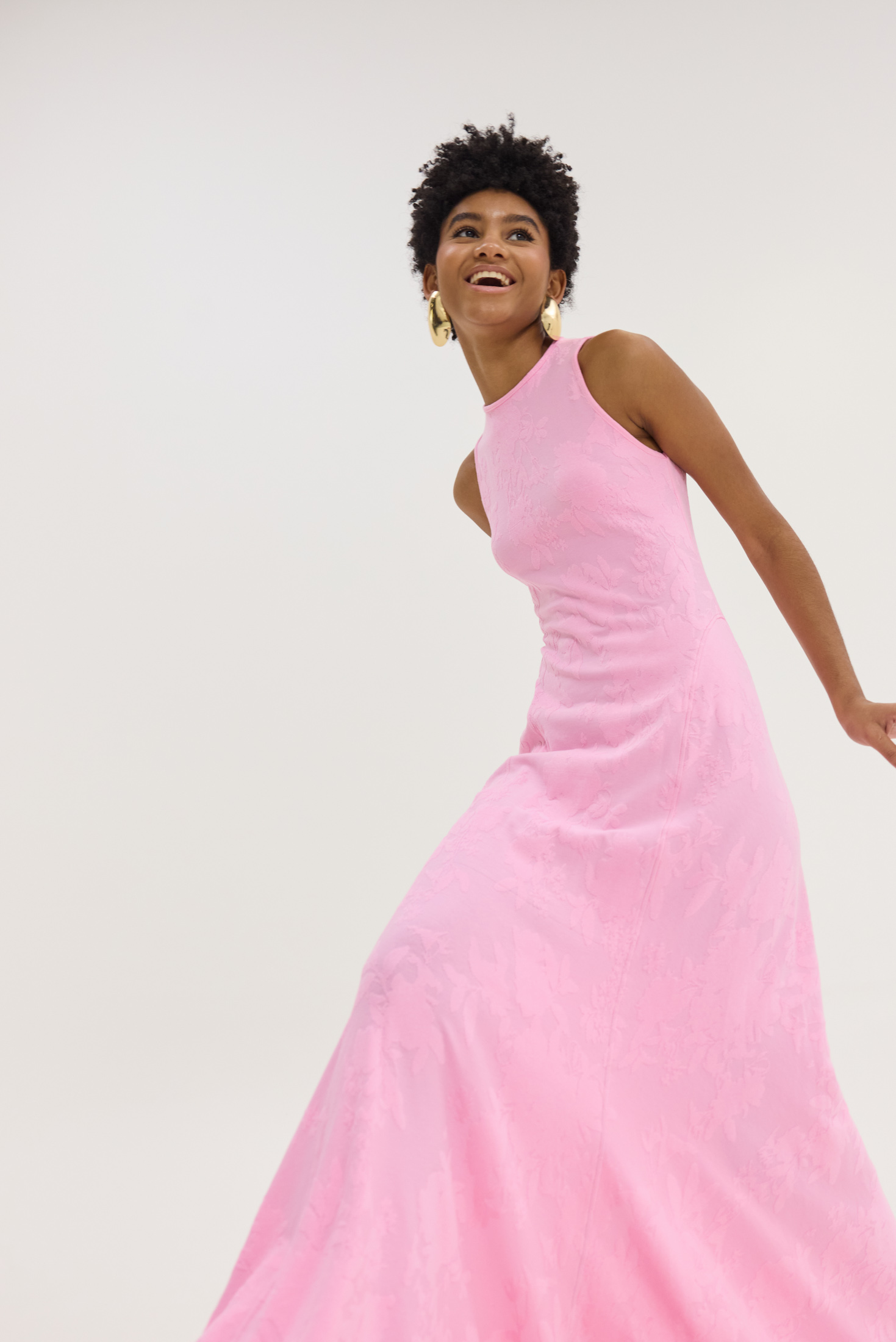 Hemithea-16195271 Sol Dress (Pink)-Hemithea - Image 1