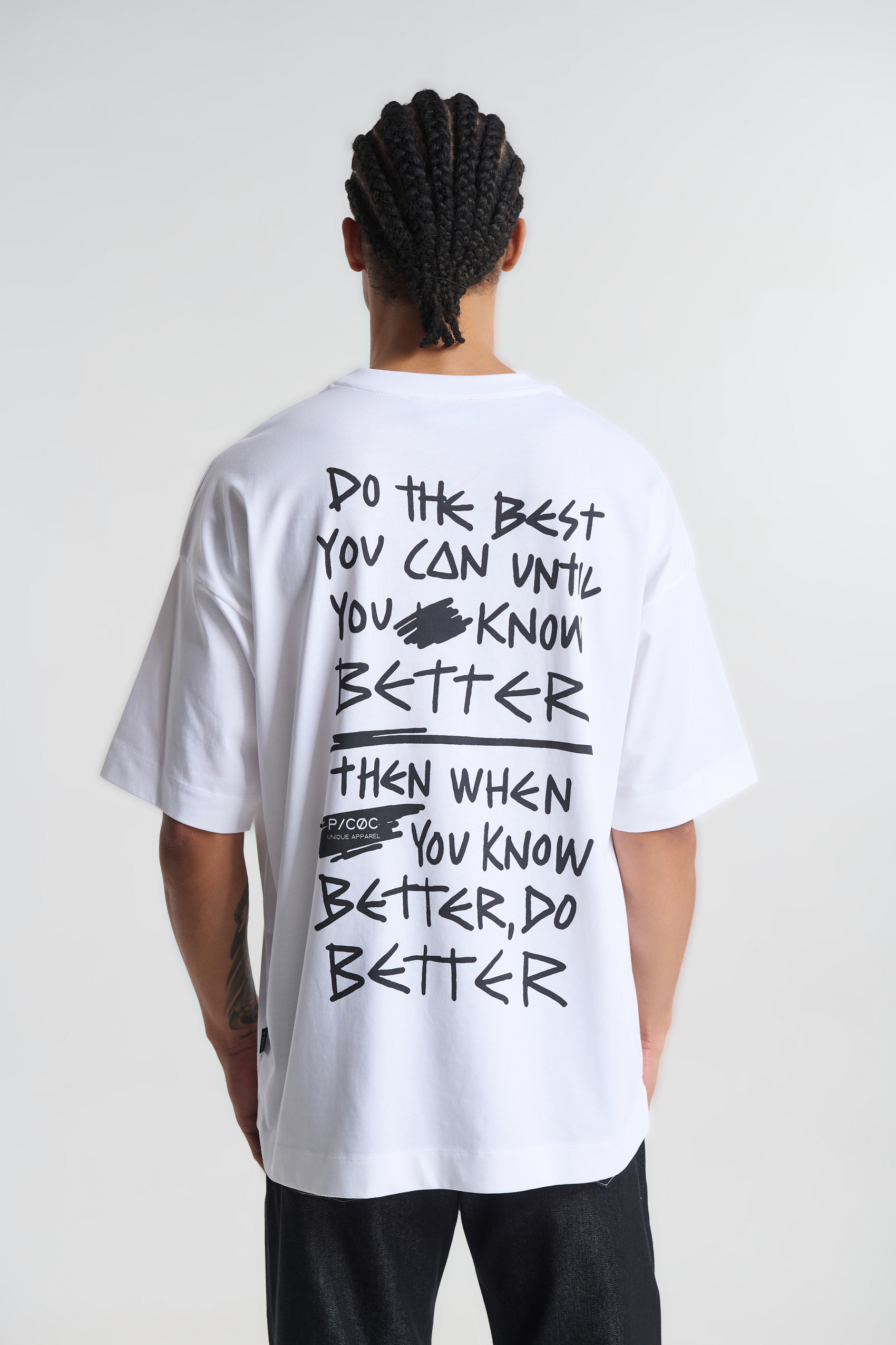 P-2243_011_01 T-shirt με Τύπωμα στην Πλάτη-P/COC - Image 1