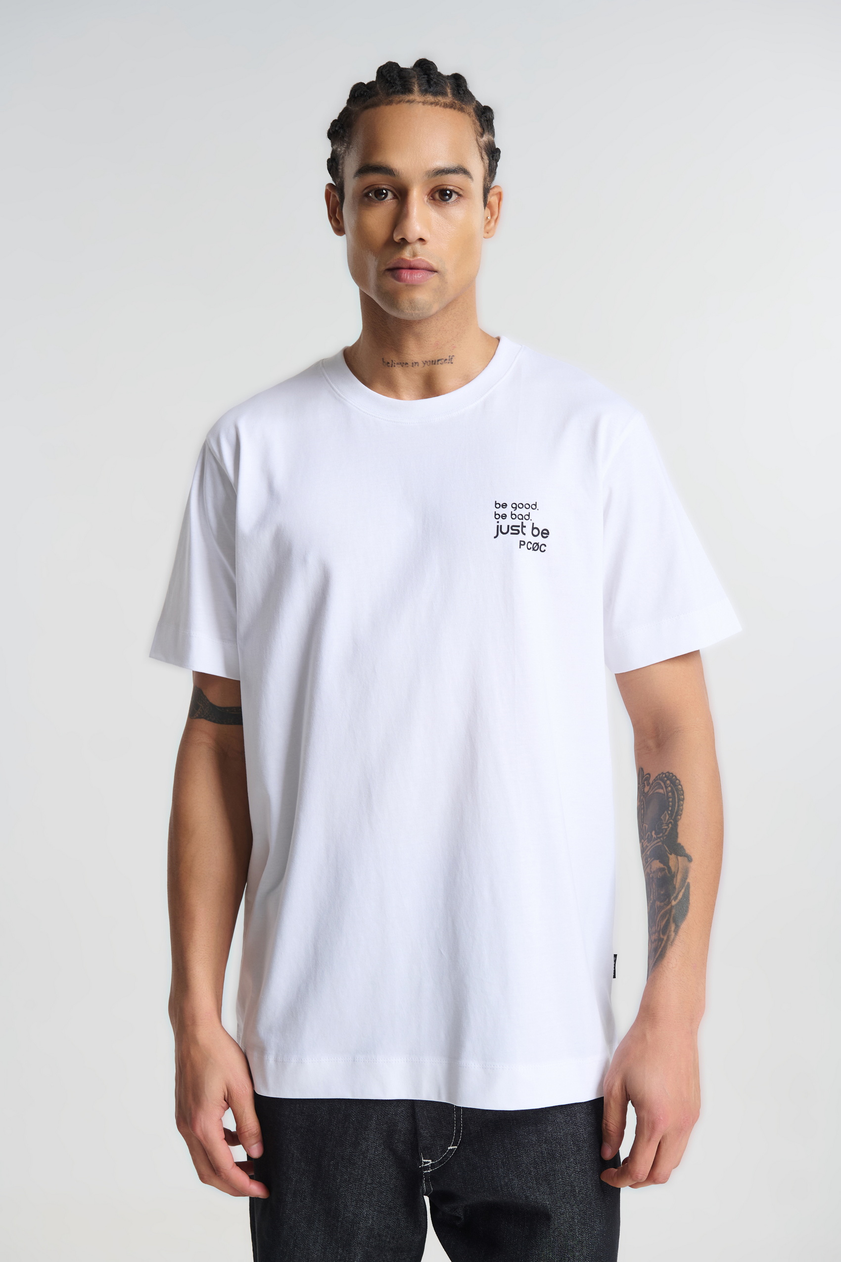 P-2296_011_02 T-shirt με Τύπωμα στην Πλάτη-P/COC - Image 1