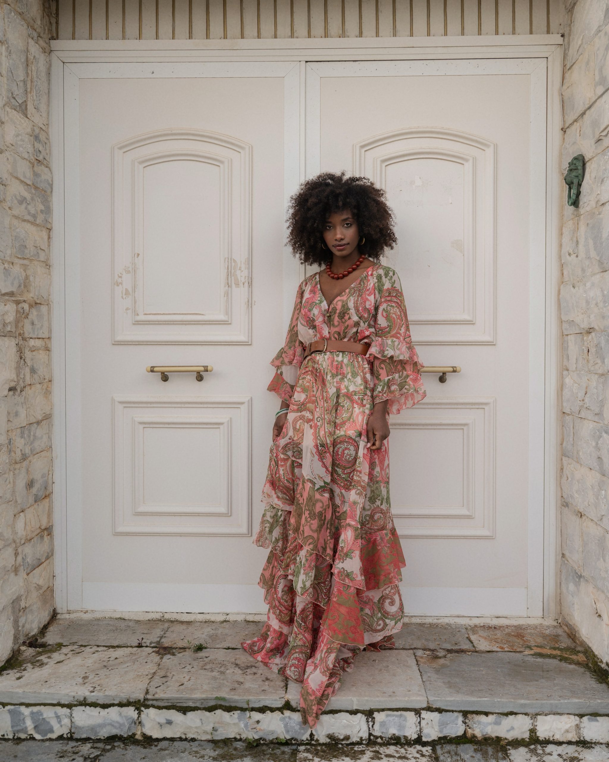 F806E81C-FF82-4C66-B859-3347302CCAC4-scaled Lush orange maxi dress-Iraida - Image 1