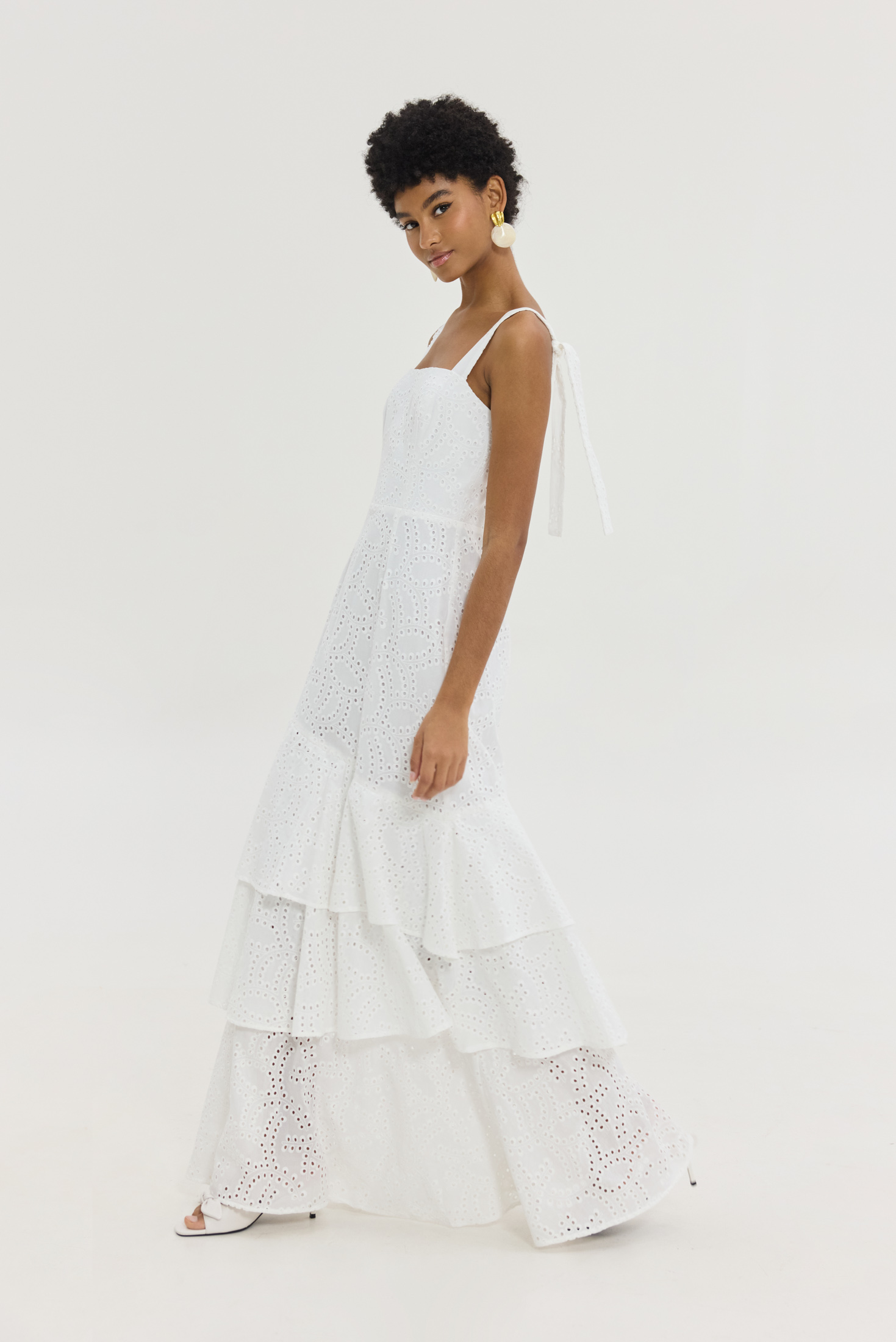 Hemithea11182602 Antinor Dress (White)-Hemithea - Image 1