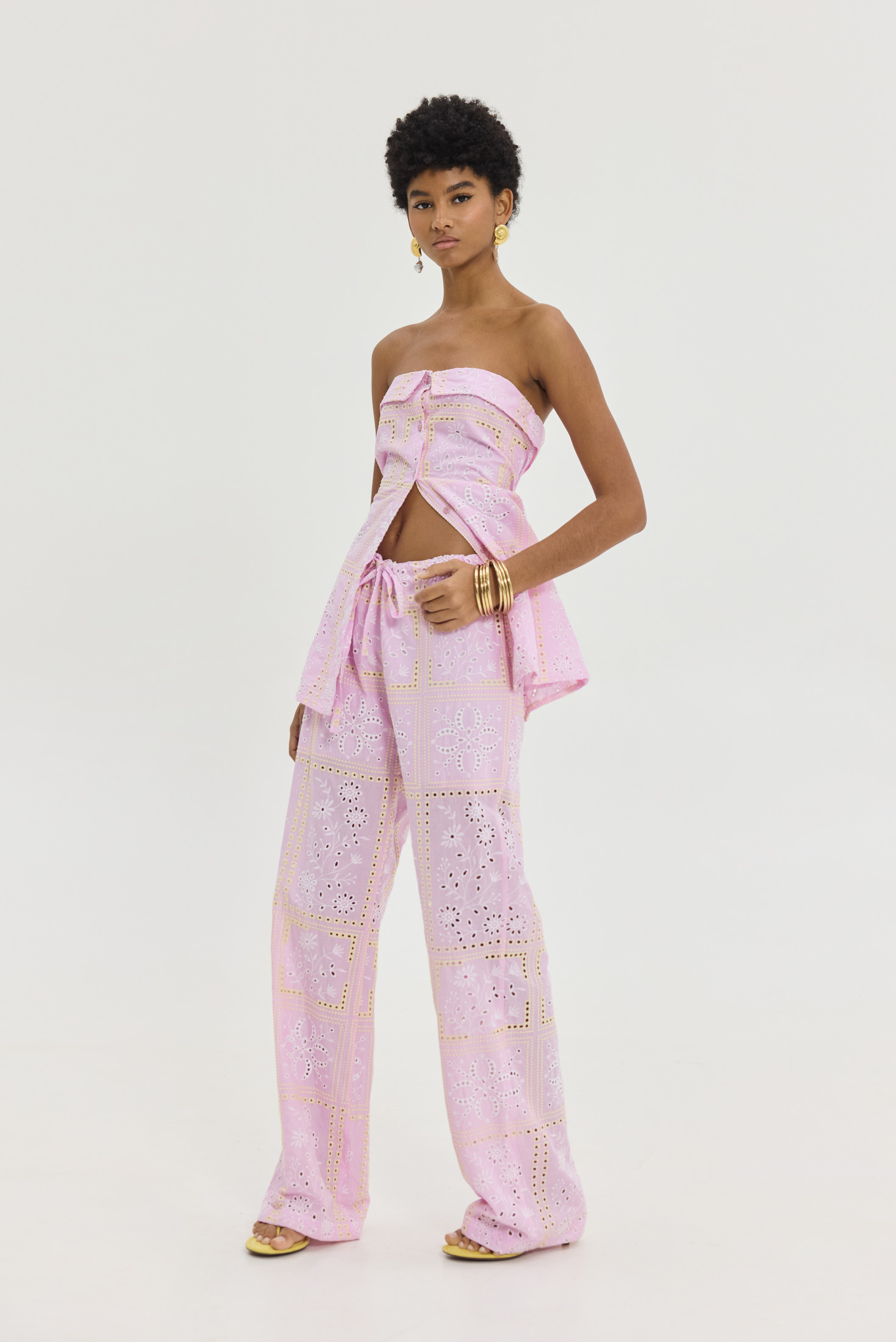Hemithea11183707-1 Debby Pants (Pink)-Hemithea - Image 1