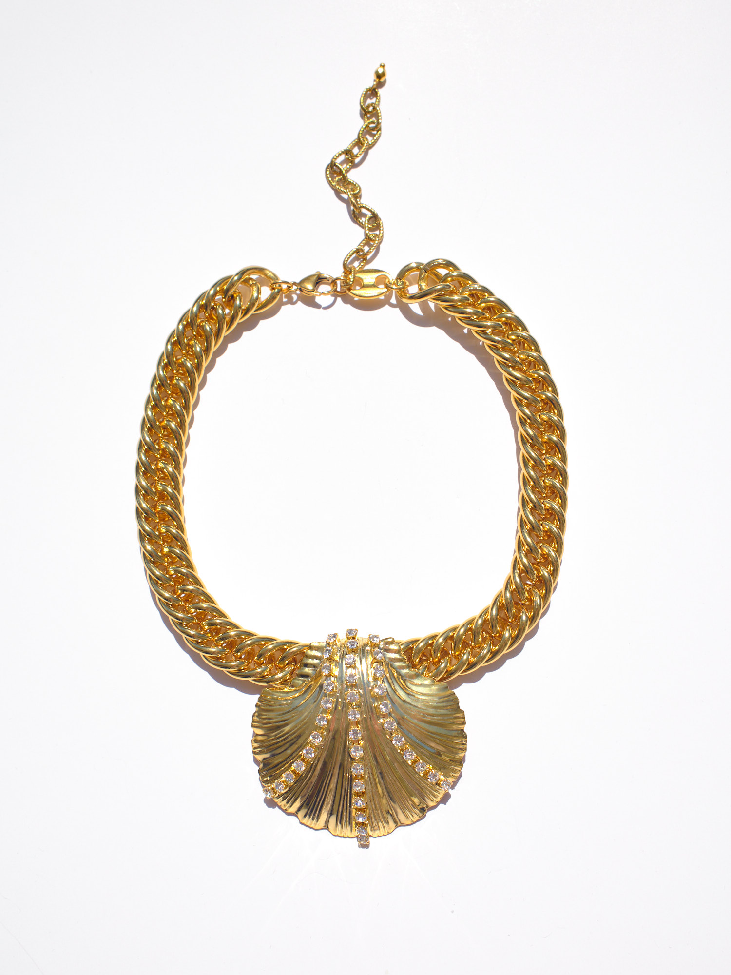 Kaleido_SS26_SolyVida_0024 Concha Necklace Gold-Kaleido - Image 1