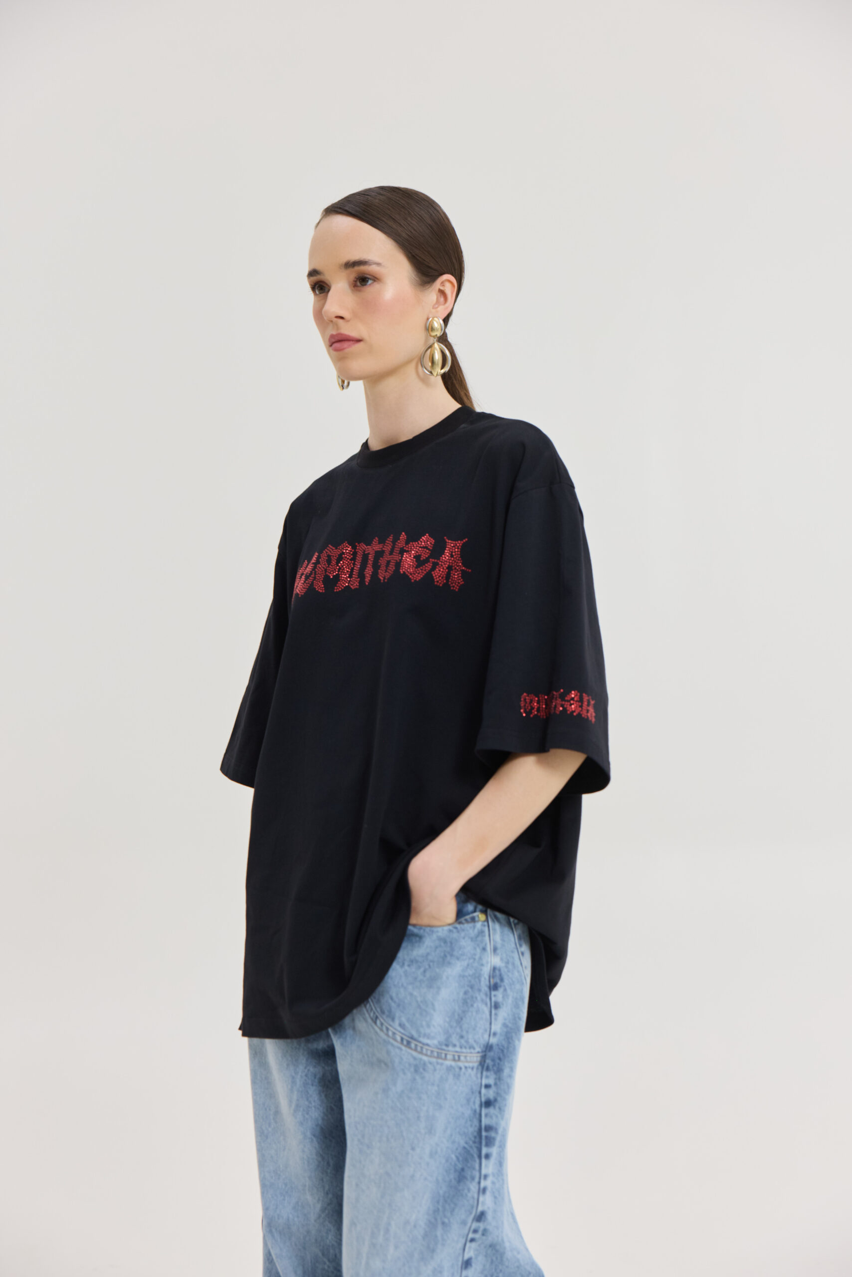 Cheetah-T-Shirt-Black-Metal-Vibes-scaled Cheetah T-Shirt (Metal Vibes) - Image 1