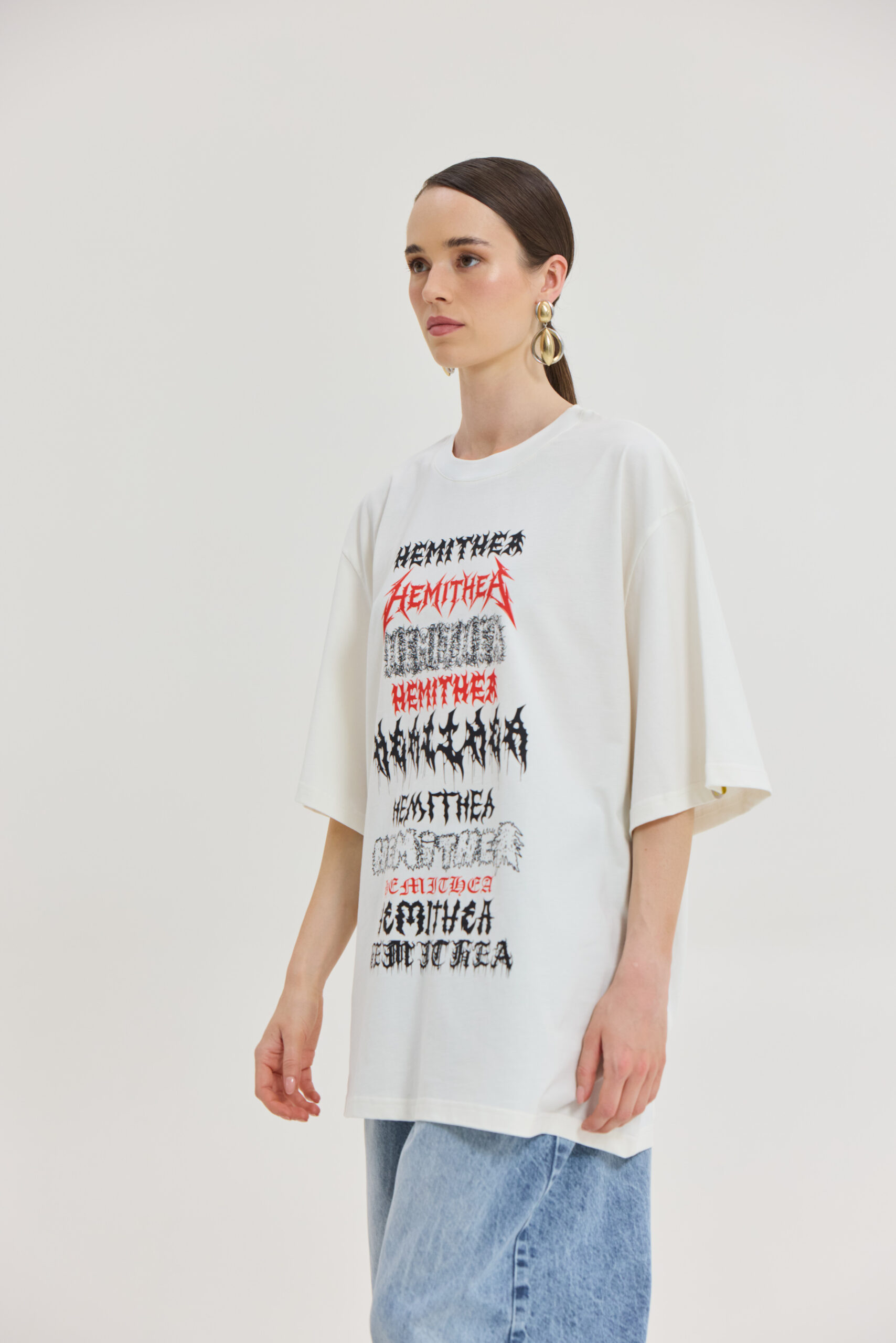 Cheetah-T-Shirt-off-white-Logos-scaled Cheetah Off White (Logos)-Hemithea - Image 1