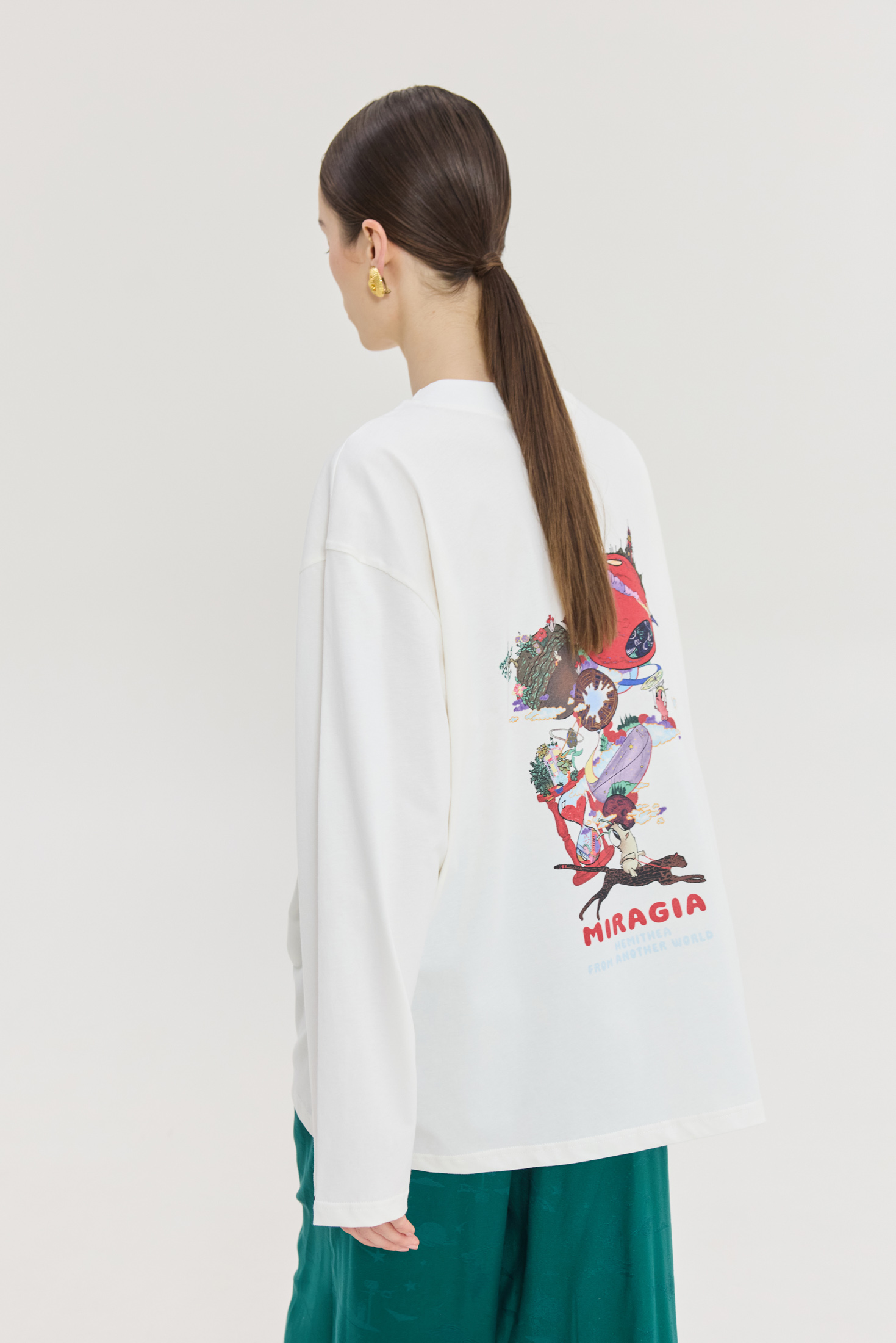Hemithea-fw263926 Hermes T-Shirt (Off White) - Image 1
