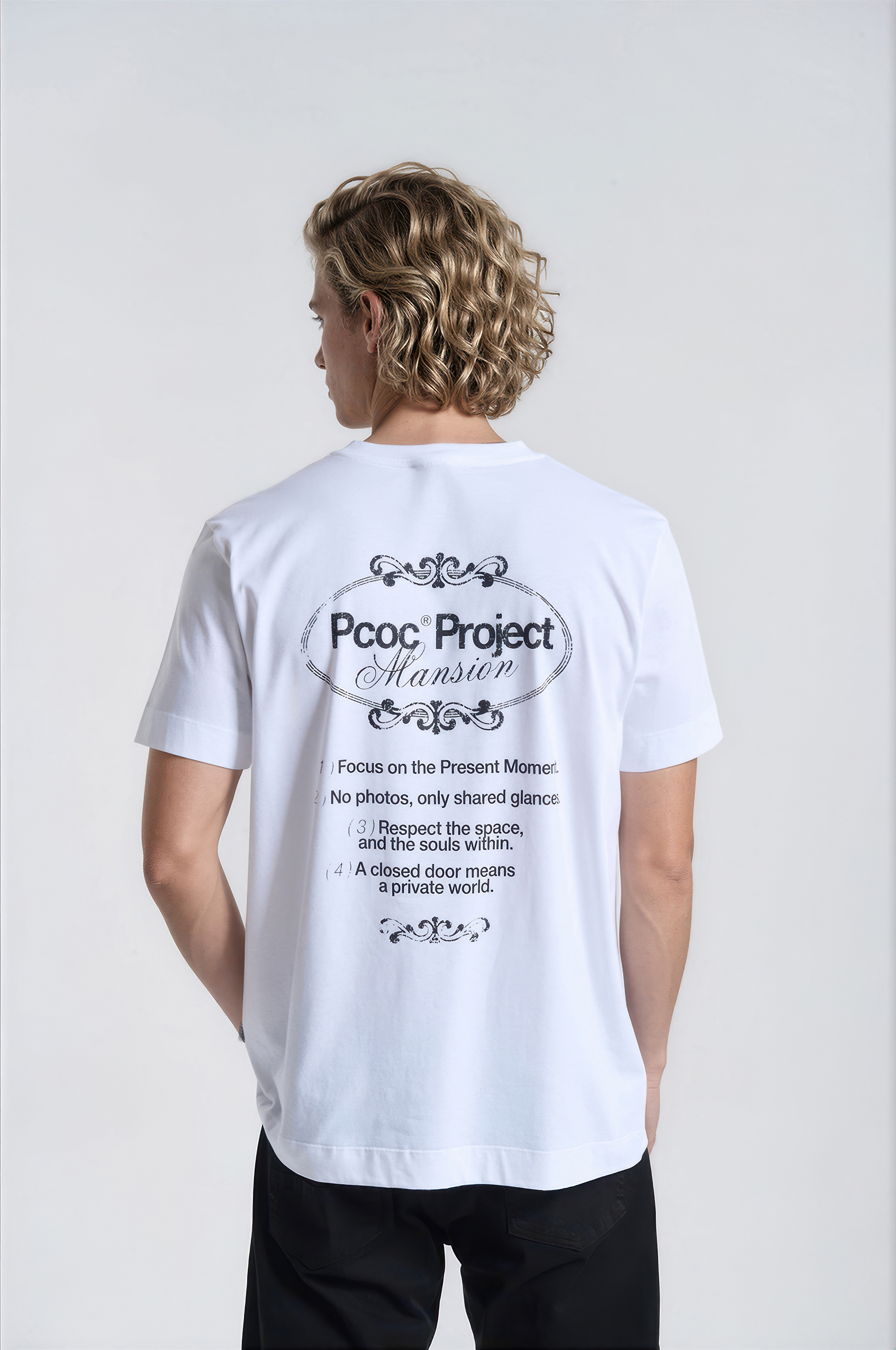 P-2392_011_03 T-shirt με Vintage Τύπωμα P/COC - Image 1