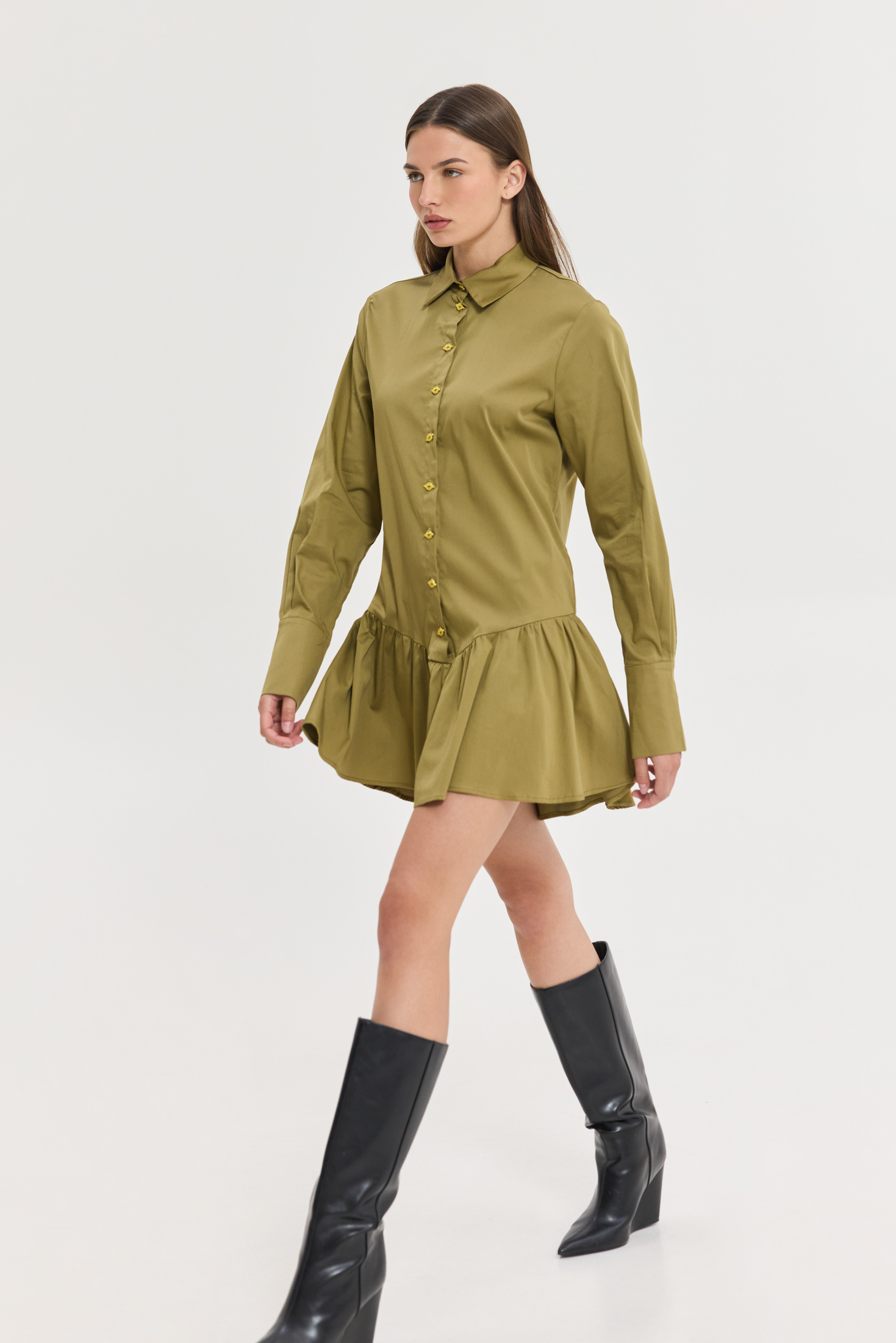 hemithea28159 (2) Andra Dress (Khaki) - Hemithea - Image 1
