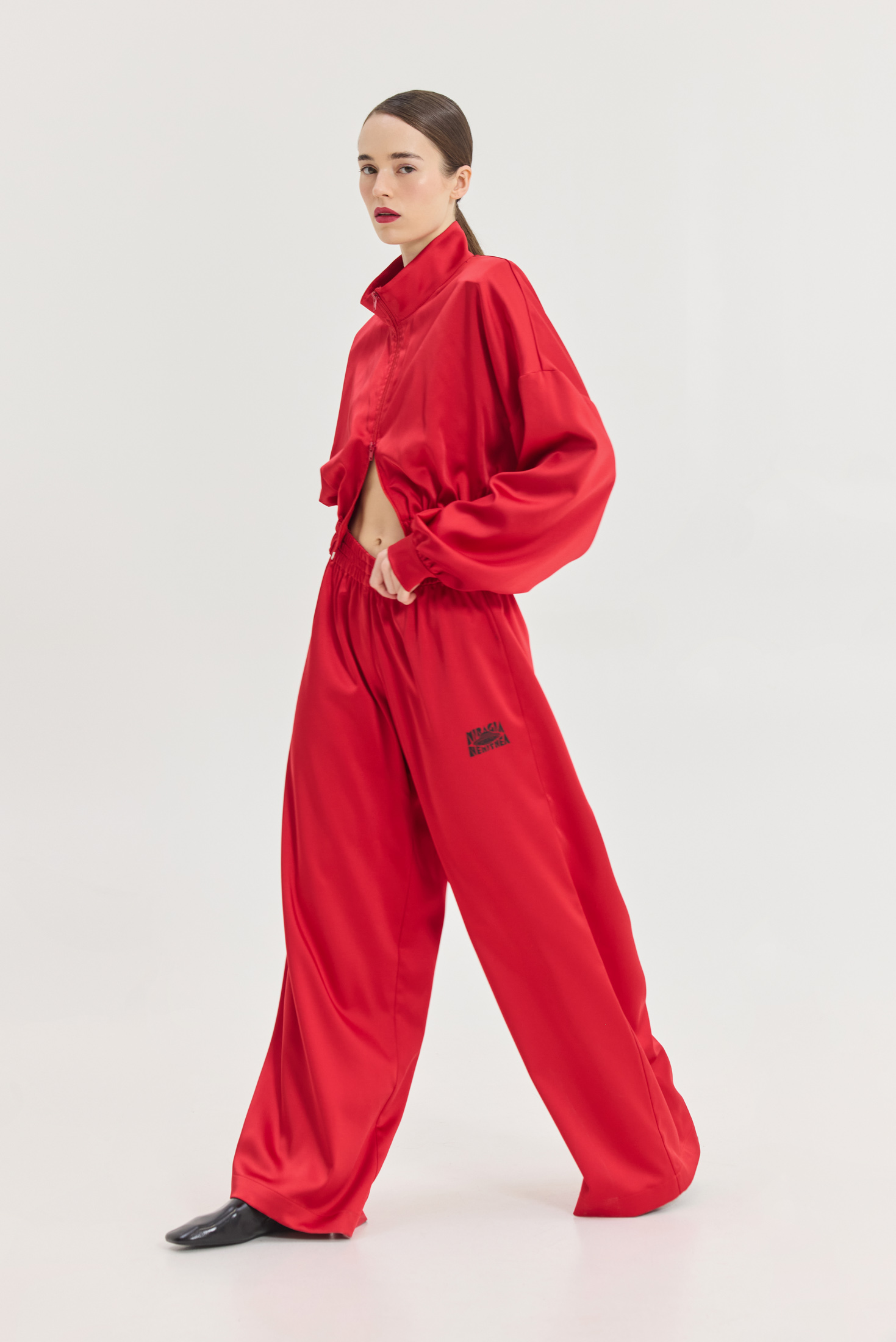 Hemithea-fw263467 Chad Pants (Red)-Hemithea - Image 1