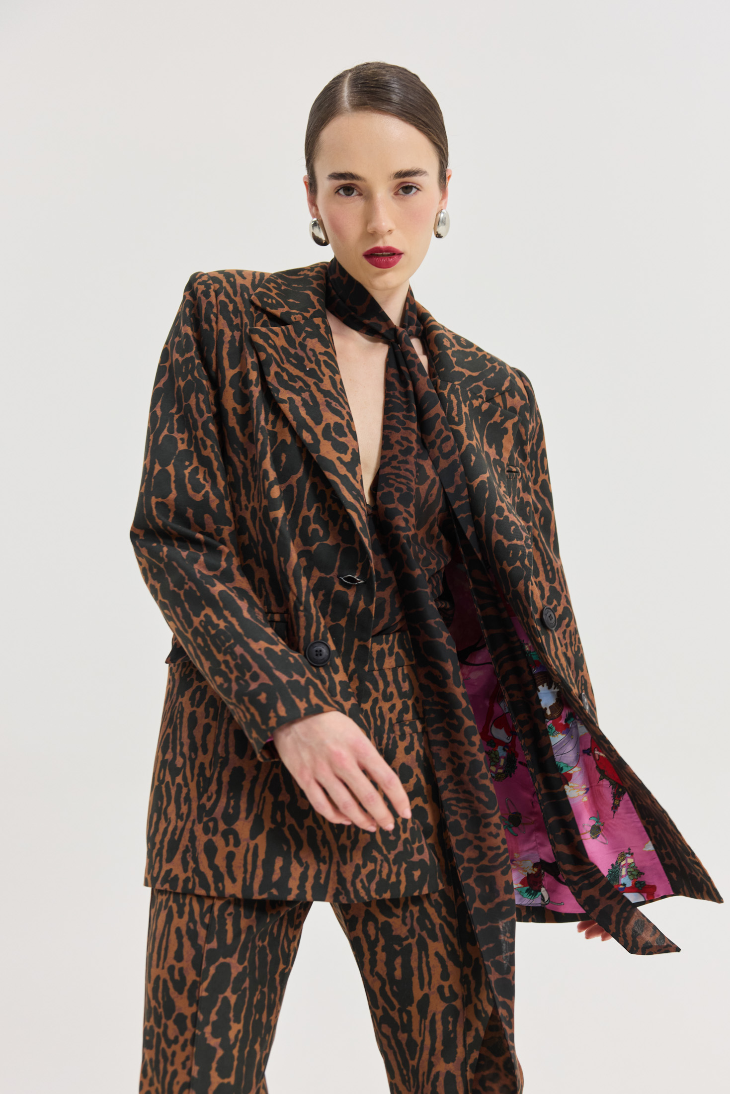 Hemithea-fw264915 Scotch Blazer (Leopard)-Hemithea - Image 1