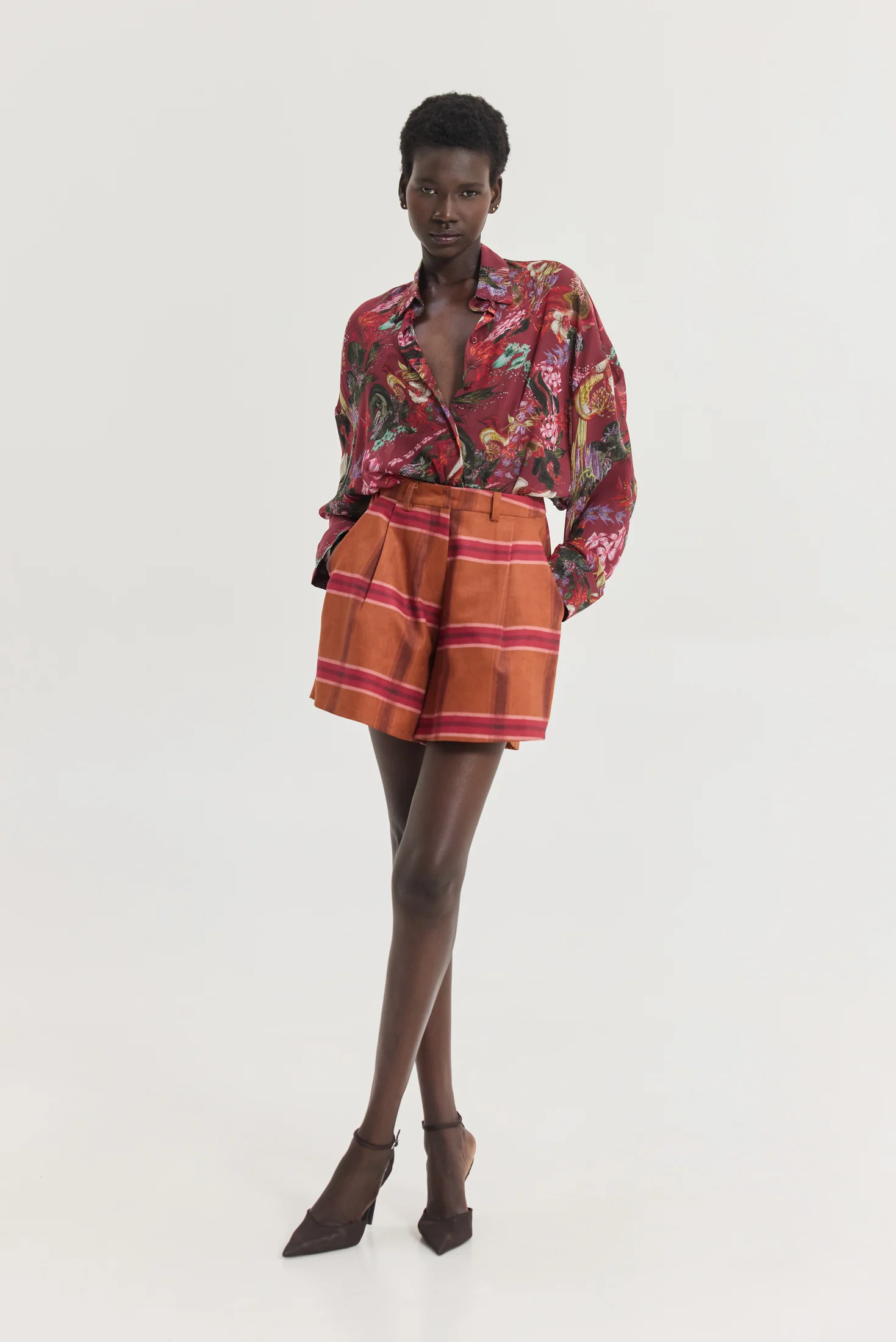 Hemitheafw262071_3000x Cosmopolitan Shorts (Plaid)-Hemithea - Image 1