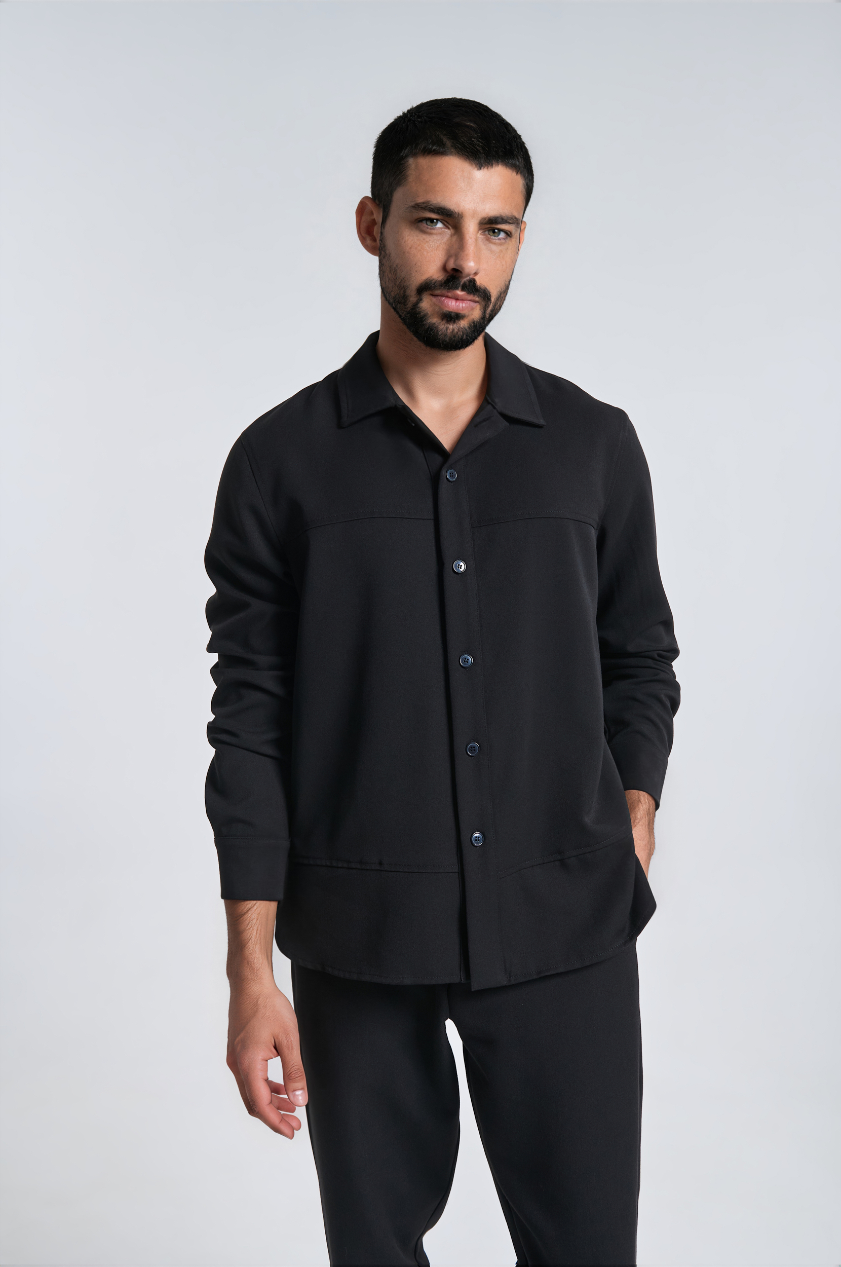 P-2313_002_01 Ανδρικο Overshirt Πουκαμισο - Image 1