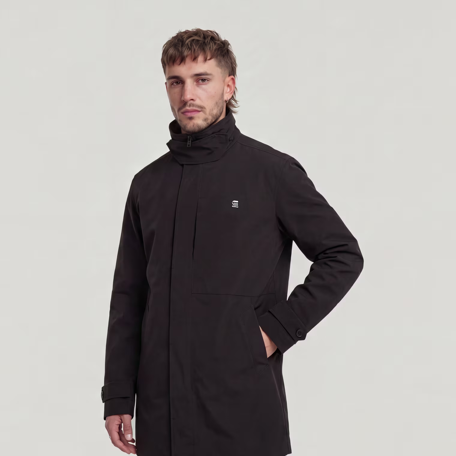 g-star-garber-trench-unpadded-black Garber Trench Unpadded - G-Star - Image 1