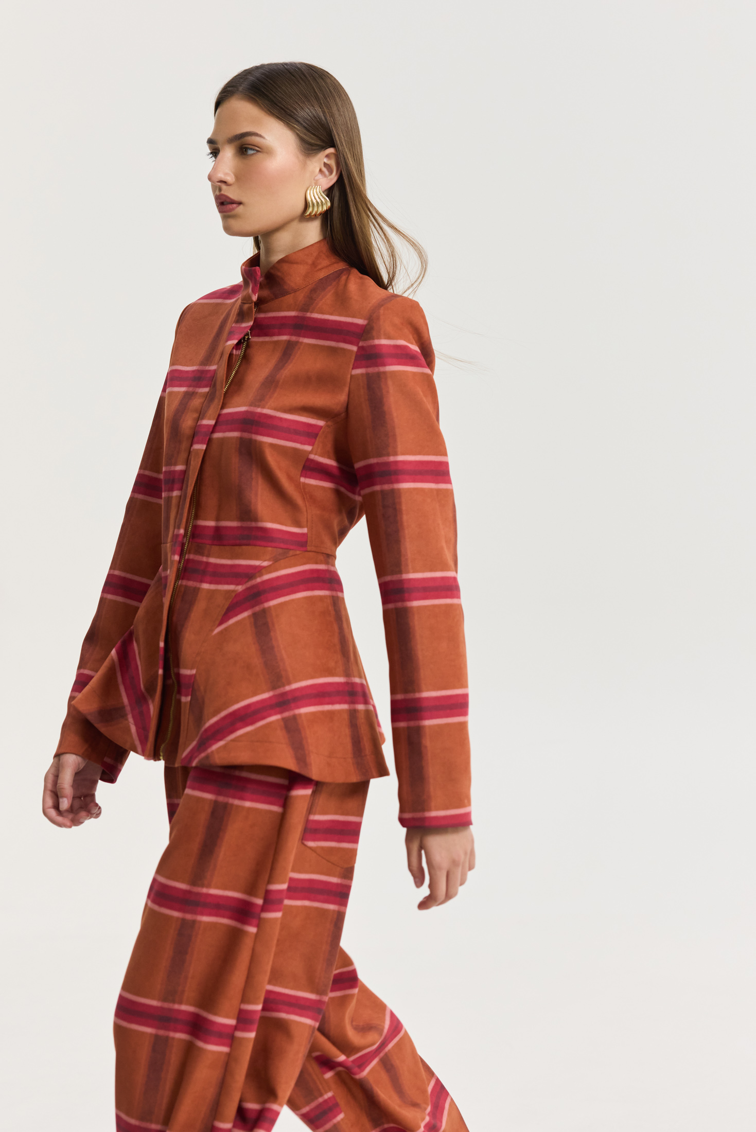 hemithea26419 Apollo Blazer (Plaid)-Hemithea - Image 1