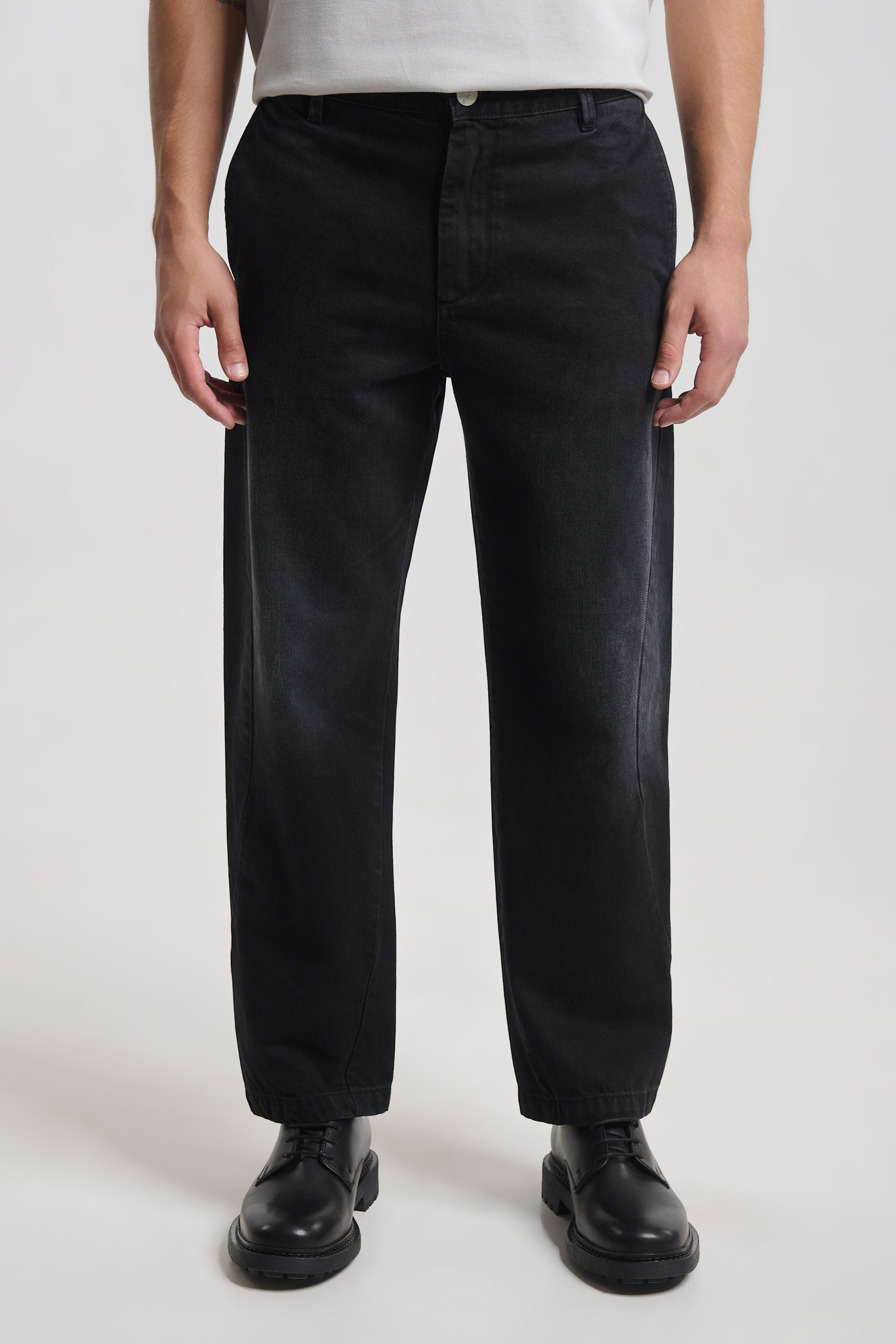 royal denim 142 Styx Dark Black Stone Washed Jeans-Royal Denim - Image 1