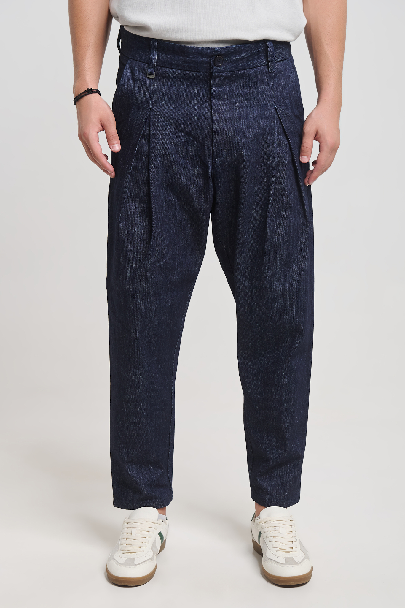 royal denim 700 Vilnius Raw Blue Pleated Jeans-Royal Denim - Image 1