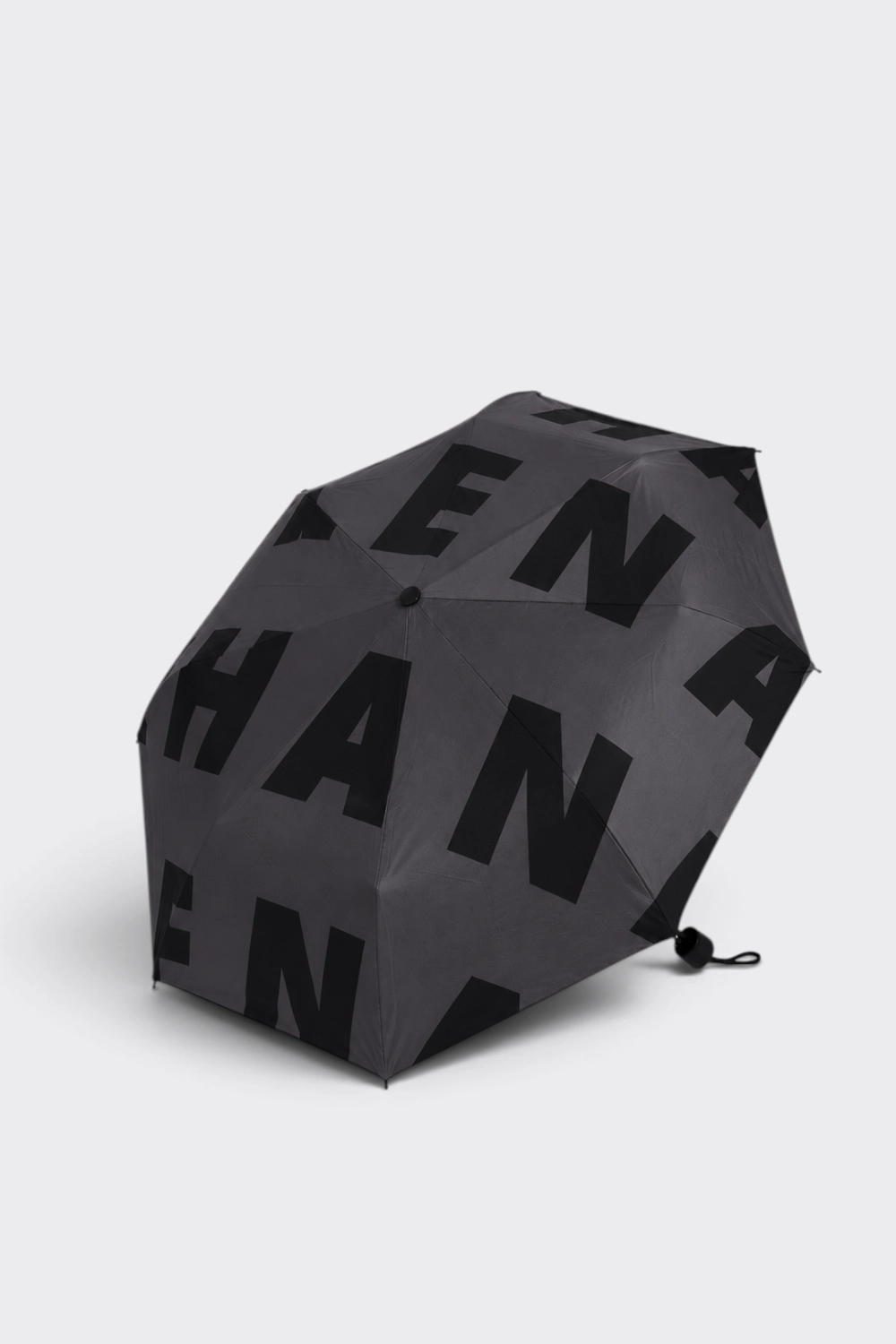 umbrella Αντιανεμική Αυτόματη Σπαστή Ομπρέλα Ea Logo γκρι - Image 1